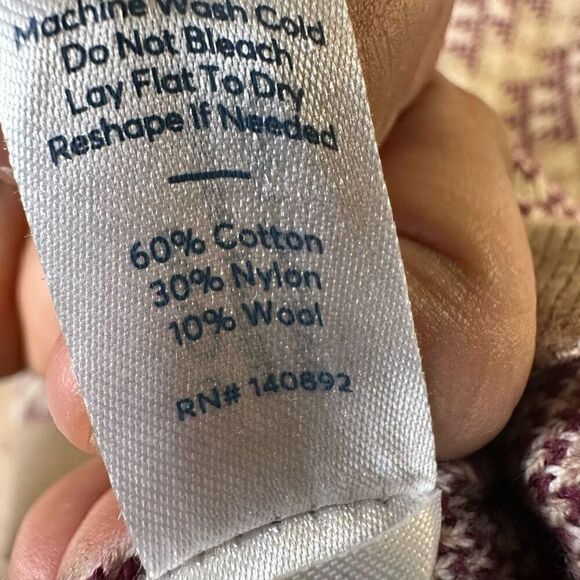 Marine Layer Men’s Size Medium Bryson Zip Sweater Polo Tan Short Sleeve - Picture 5 of 7